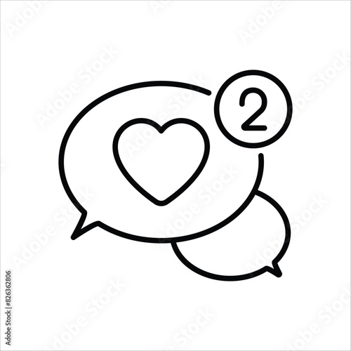Likes  vector icon