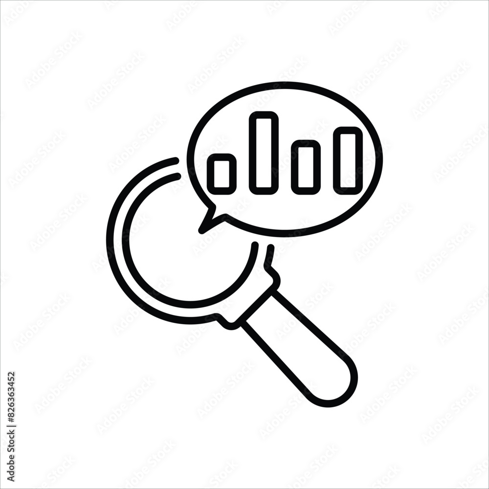 Analytics vector icon Analytics vector icon