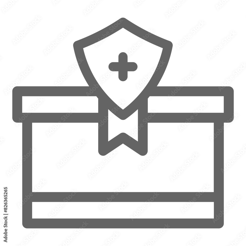 Protection icon, vector illustration, simple design, best used for web Protection icon, vector illustration, simple design, best used for web
