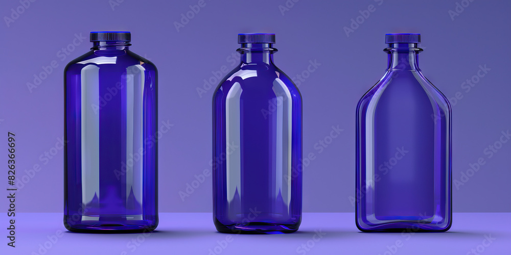 Indigo Plastic Bottles: Rare but used for some cosmetic and health products, indigo bottles can be recycled into new Indigo Plastic Bottles: Rare but used for some cosmetic and health products, indigo bottles can be recycled into new