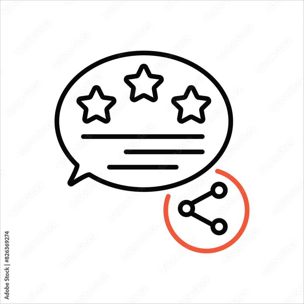 Positive Review vector icon Positive Review vector icon