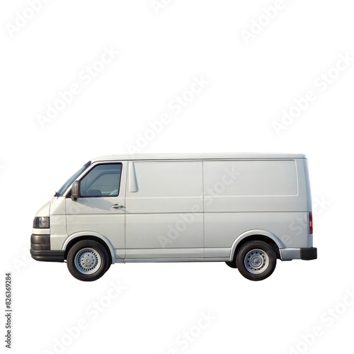 Van Car isolated on white background