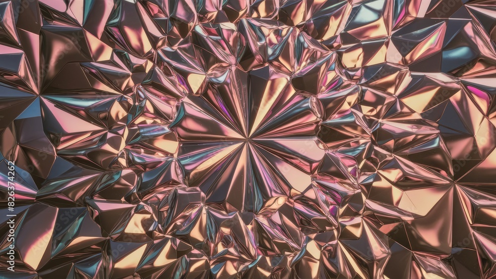 Contemporary Shiny Triangular Pattern Contemporary Shiny Triangular Pattern