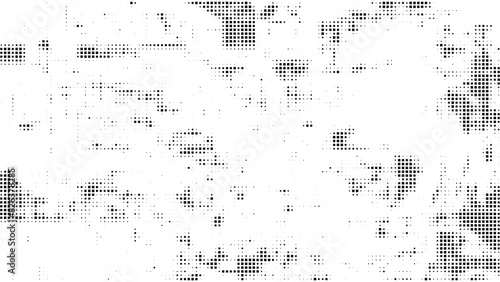 Halftone background vector, abstract backdrop design with two tone pattern and copy space for edit your content	