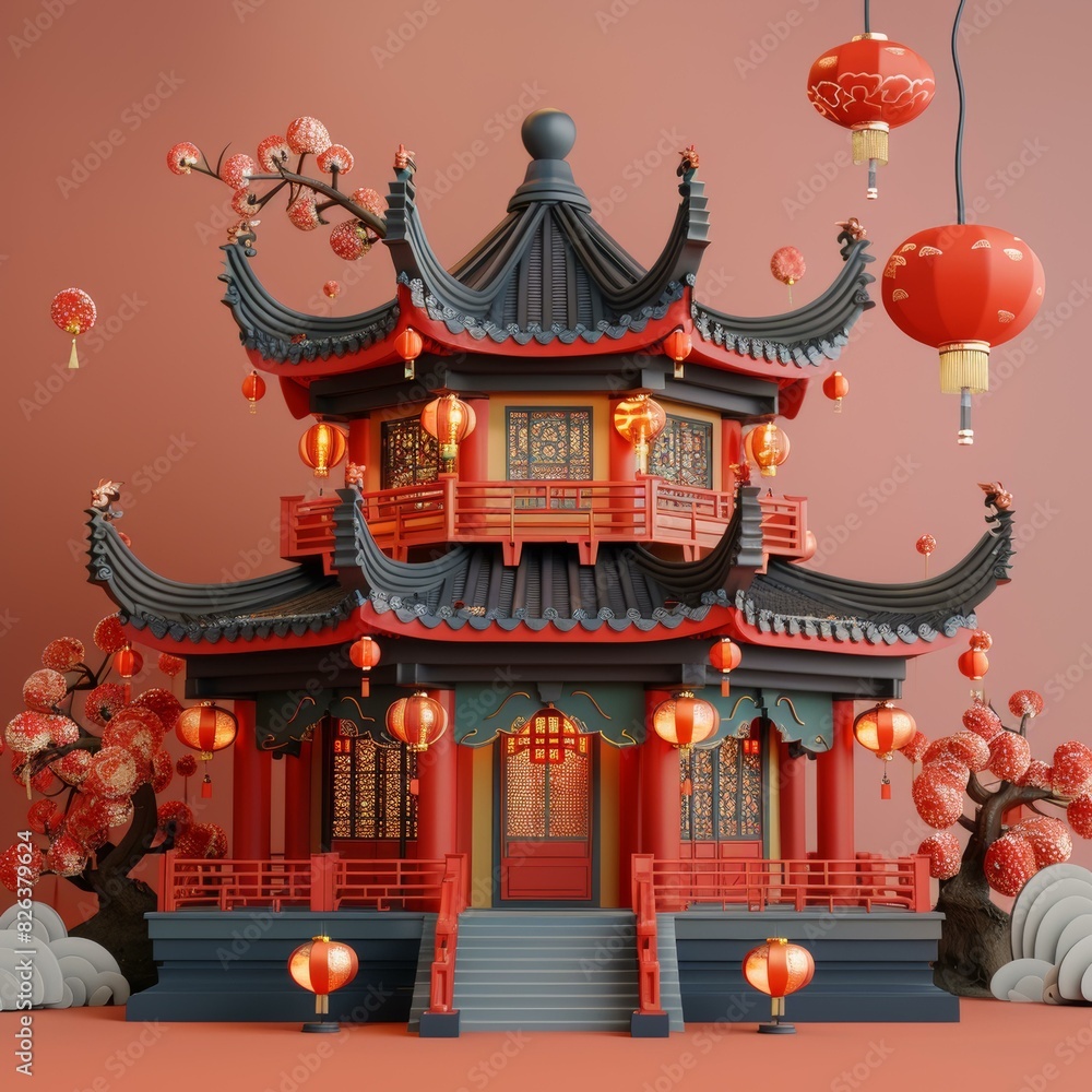 Fototapeta premium Chinese New Year Celebration