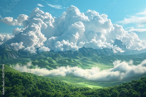 Mountain Sea of Clouds photo