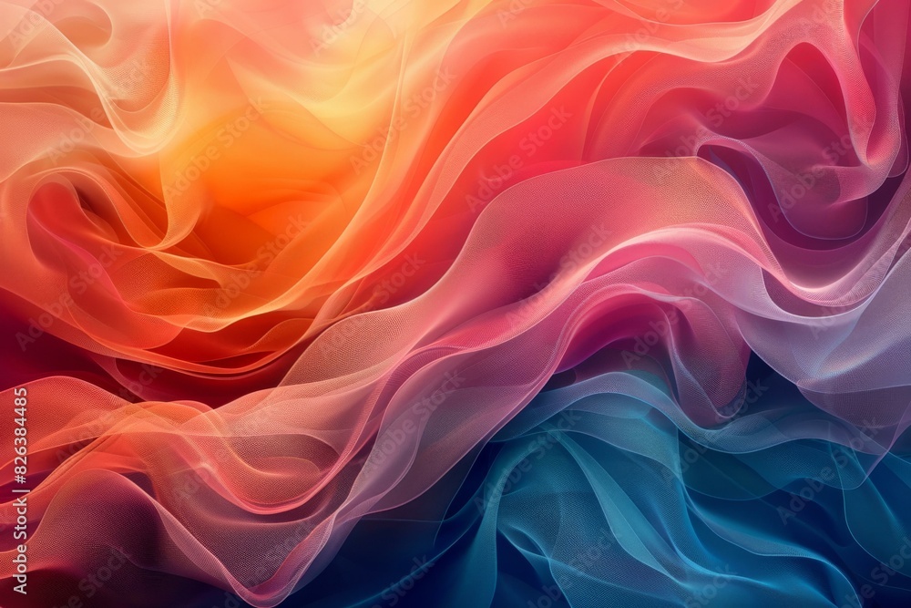 Fototapeta premium Vibrant Abstract Background