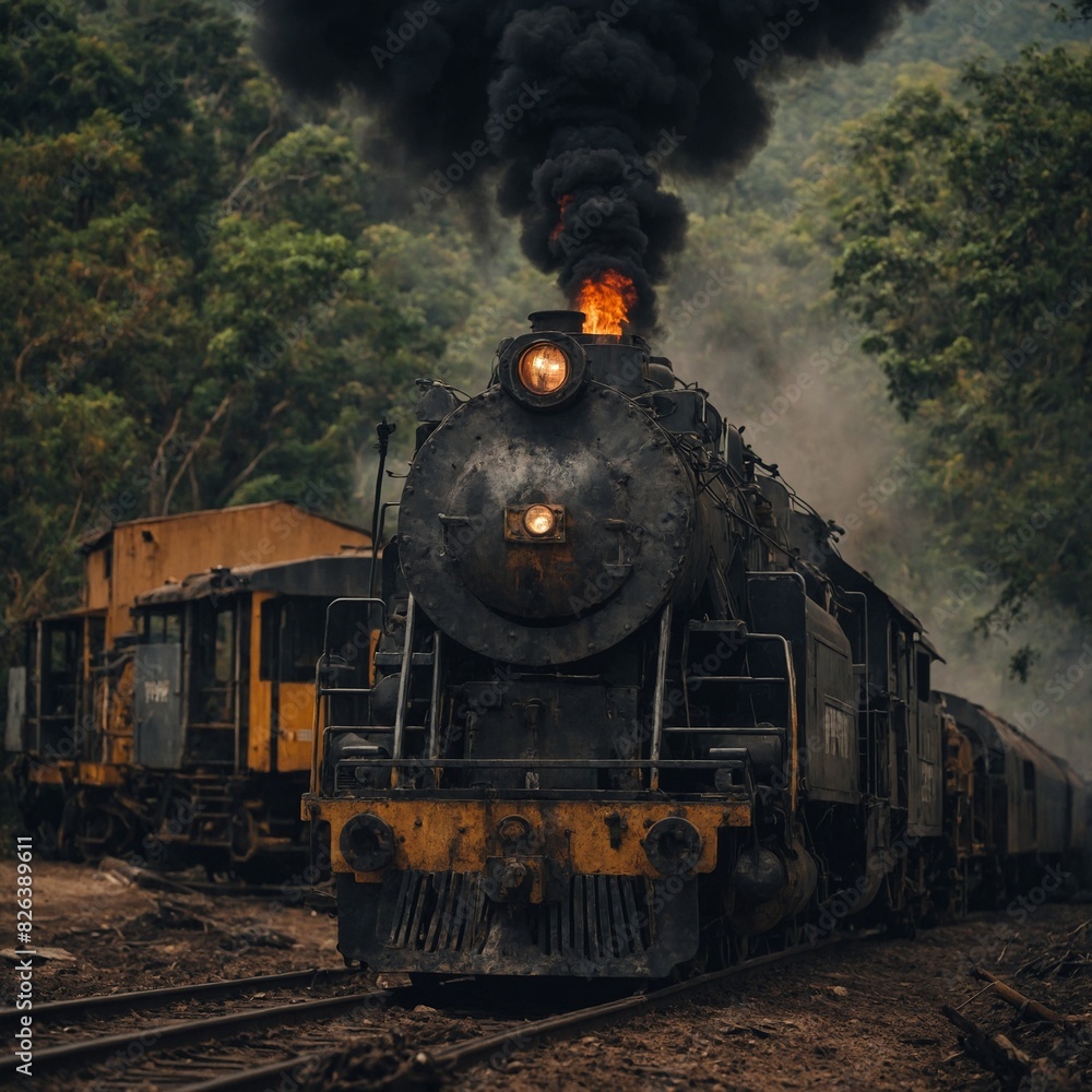 Fototapeta premium Illustrate the moment a goalie makes a crucial save in overtime. 