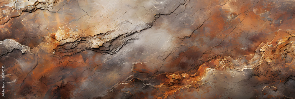 The deep, rich hue of the brown stone beckons with its rugged texture and hints of untold stories, marble texture, Colorful background with copy space for design The deep, rich hue of the brown stone beckons with its rugged texture and hints of untold stories, marble texture, Colorful background with copy space for design