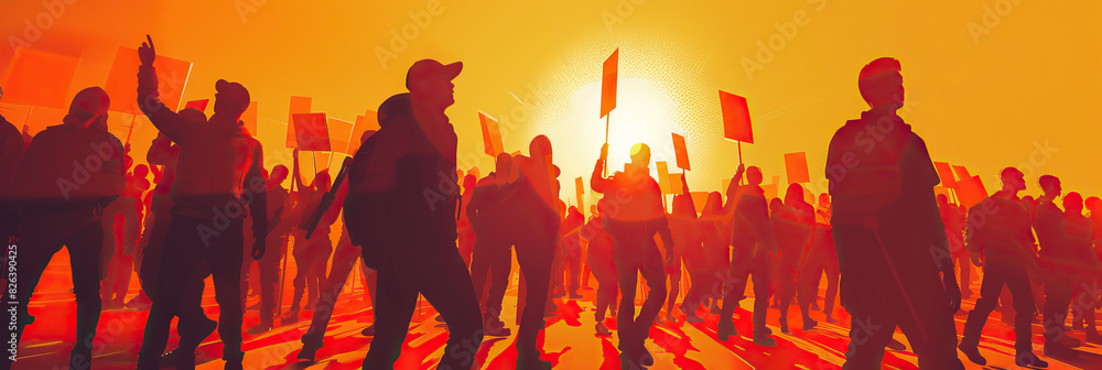 Conflict Management (Orange): Signifies the management of conflicts and disagreements that may arise between protesters and law enforcement during protests