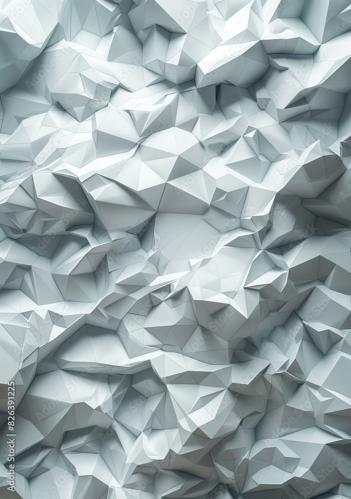 Abstract 3D Geometric Shapes Illustration Abstract 3D Geometric Shapes Illustration