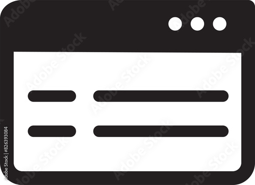 Web Taskbar Ui Element Icon