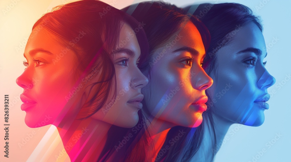 Obraz premium AI animations bringing works of art to life with animated brushstrokes and dynamic compositions.