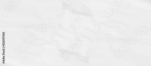 White creased crumpled paper sheet texture can be use as background. Ragged White Paper, white waxed packing paper texture.	