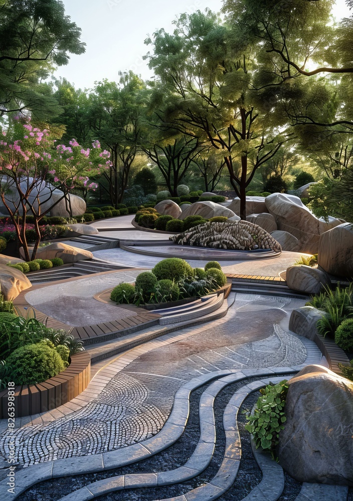 Chinese Styled Garden Landscape Design