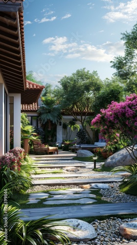 Exquisite Garden Landscape Design Renderings