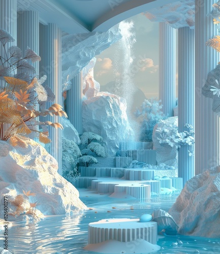 Frozen Fantasy: Ice and Snow Wonders photo
