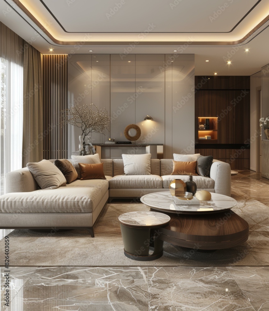 Modern and Minimalist Living Room Modern and Minimalist Living Room