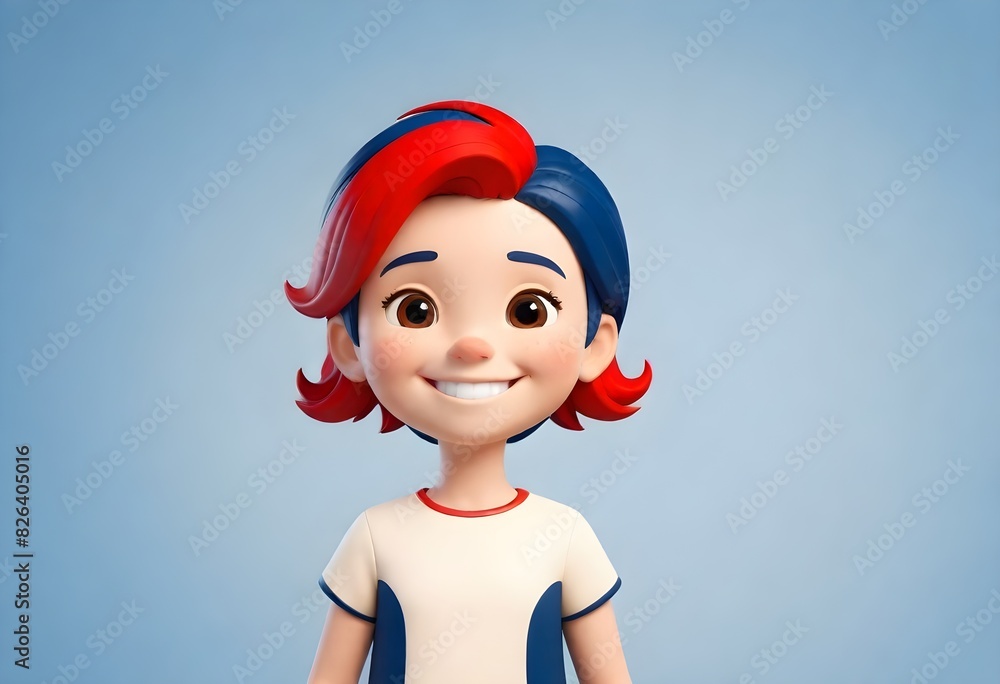 3d cartoon character front photo 3d cartoon character front photo