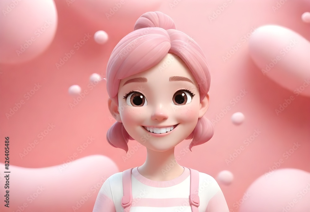 3d cartoon character front photo 3d cartoon character front photo