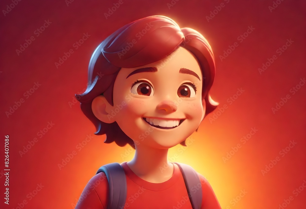 3d cartoon character front photo 3d cartoon character front photo