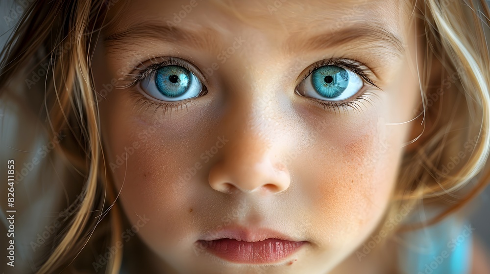 Curious and Trusting Gaze of an Innocent Childhood Curious and Trusting Gaze of an Innocent Childhood