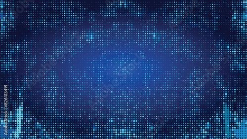 Abstract binary background for hackathon and other digital events.	