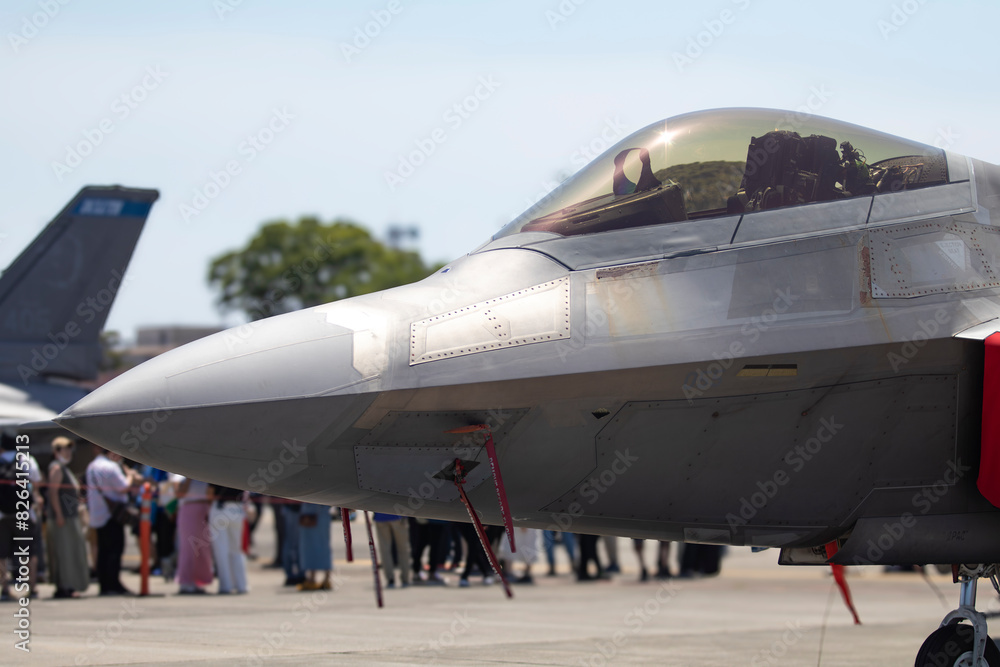 F-22ラプターの機首 F-22ラプターの機首