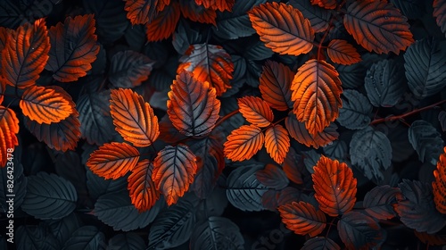 Vibrant Autumn Foliage with...