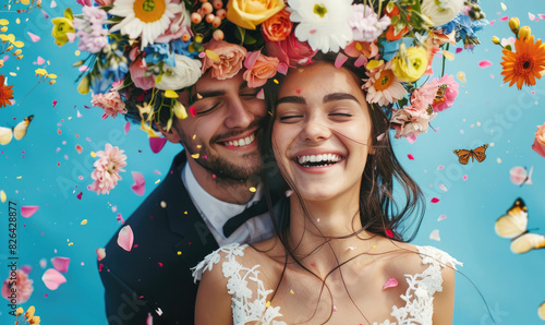 A beautiful young couple sh...