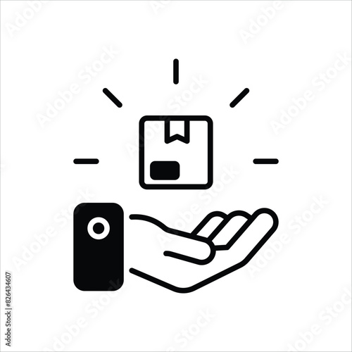 Received vector icon