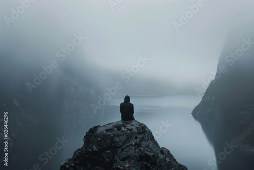 Exploring solitude: a deep dive into the emotional world of being by oneself, reflecting on loneliness, isolation, and personal introspection in powerful, defining instances