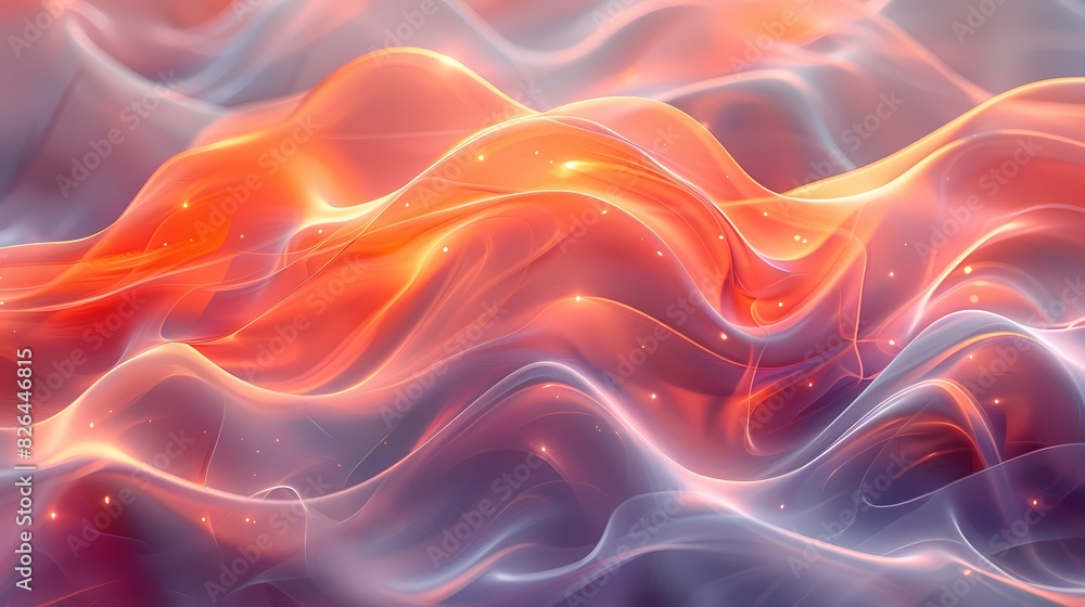 Obraz premium soft abstract texture pattern background with delicate, flowing lines