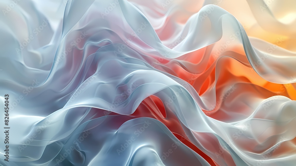 Fototapeta premium soft abstract texture pattern background with delicate, overlapping shapes