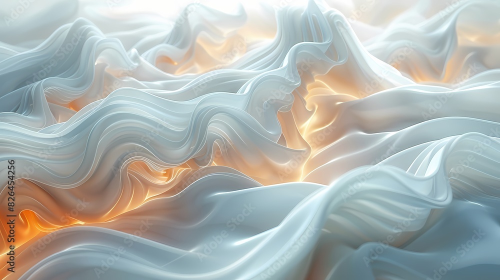 Fototapeta premium soft abstract texture pattern background with gentle, swirling patterns