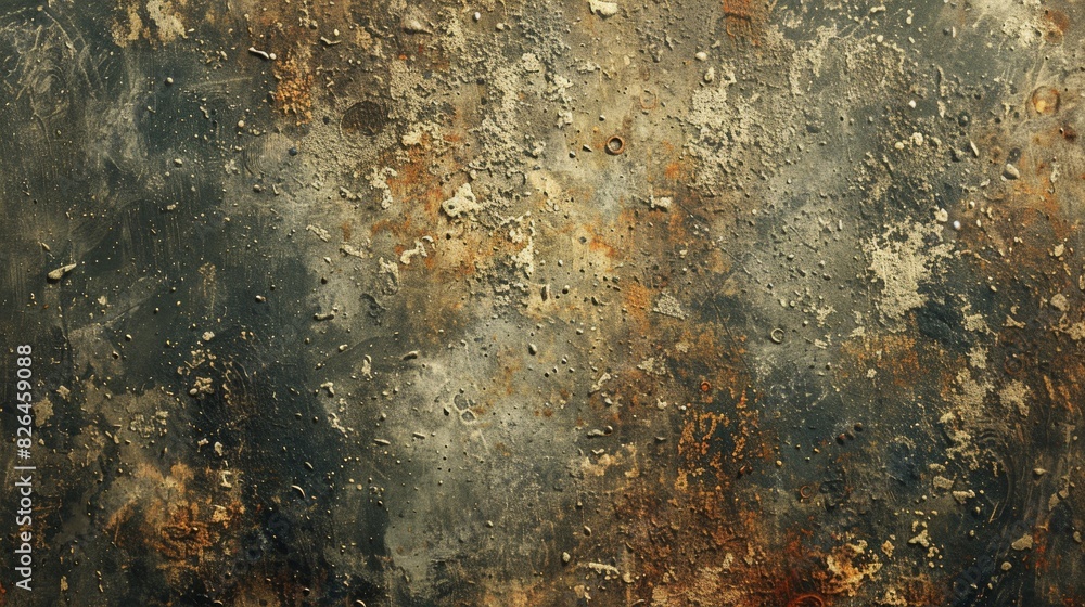 Artwork depicting a wall covered in scratches and paint splatters. Urban concept Artwork depicting a wall covered in scratches and paint splatters. Urban concept