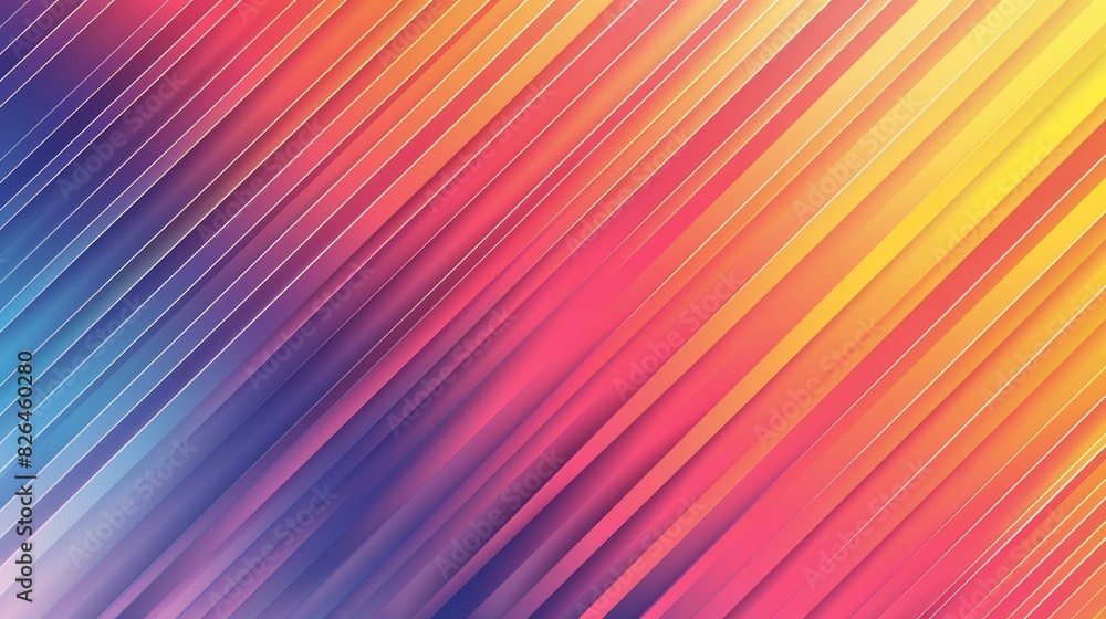 Gradient Patterns Background Design: An illustration featuring a background design composed of gradient patterns
