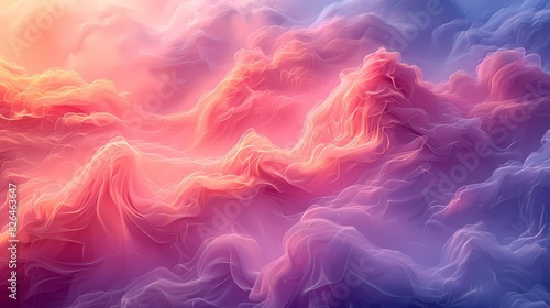 Wallpaper Mural soft abstract texture pattern background withmisty, ethereal feel Torontodigital.ca