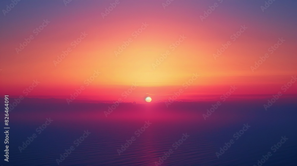 Nature Gradients Sunset: A photo showcasing gradients found in natural landscapes Nature Gradients Sunset: A photo showcasing gradients found in natural landscapes