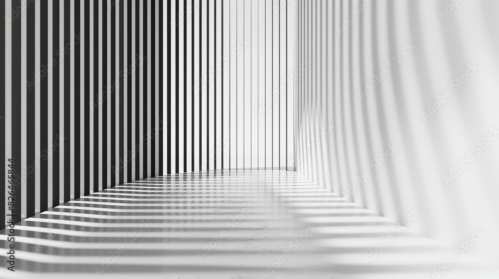 Abstract image of white and black vertical lines creating a modern, minimalistic pattern and sleek, harmonious visual effect. Abstract image of white and black vertical lines creating a modern, minimalistic pattern and sleek, harmonious visual effect.