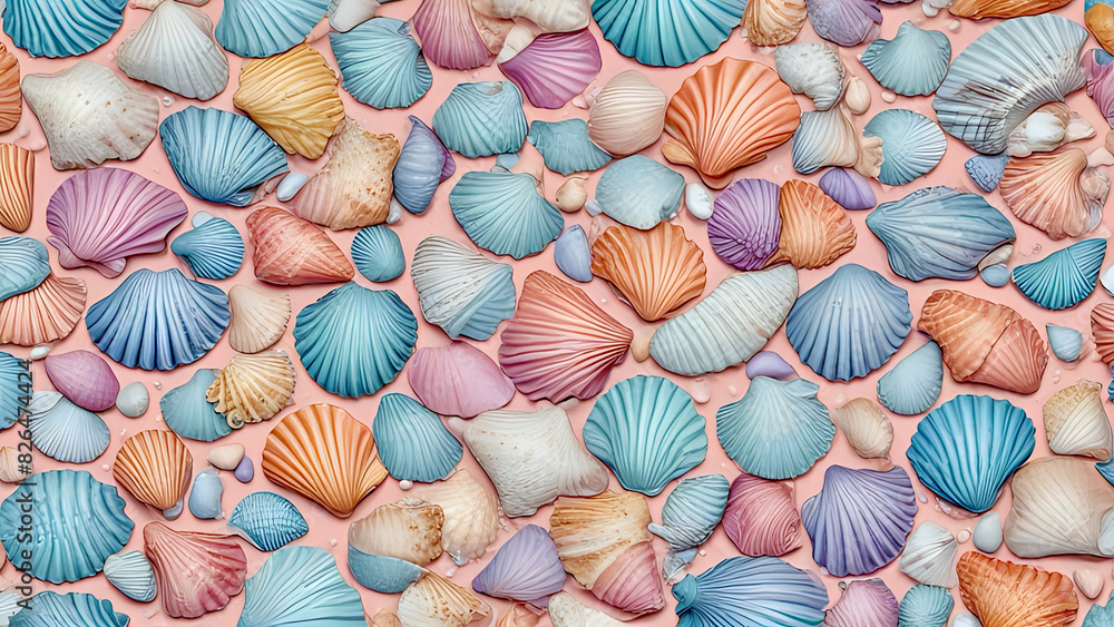 seashells background seashells background