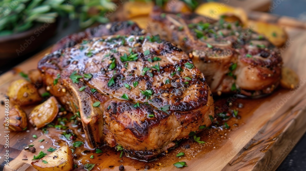 Spiced pork chop Spiced pork chop