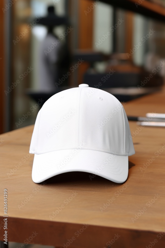 Baseball cap mockup