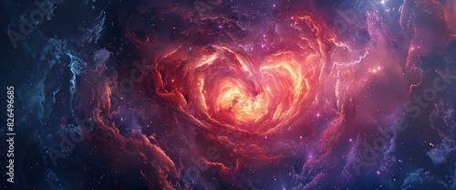 An Abstract Representation Of Eternal Cosmic Love, Abstract Background Images