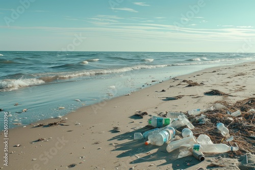 Shattered Serenity: The Harsh Reality of Shoreline Pollution