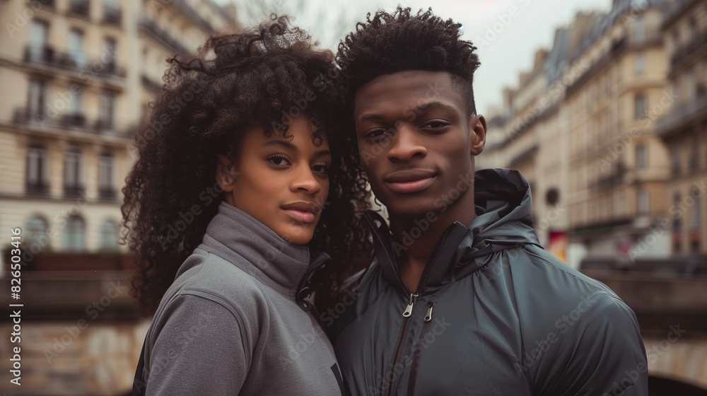 Young black married couple Young black married couple