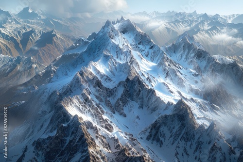 Alpine Elegance  Panoramic elegance in the natural majesty of alpine vistas