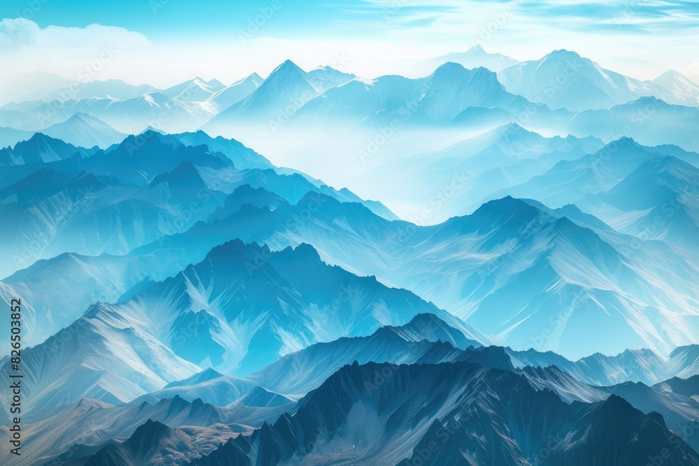 Peaks of Wonder: Panoramic perspectives showcasing the awe-inspiring peaks of nature's artistry