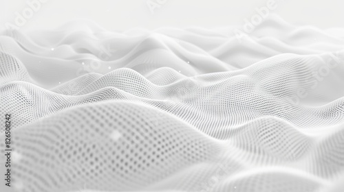Crisp white background with delicate, barely visible patterns. photo