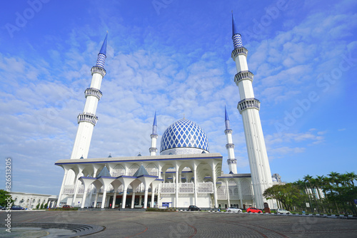 Photography Sultan Salahuddin Abdul Aziz Mosque, Shah Alam, Selangor, MALAYSIA